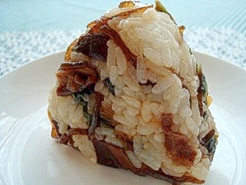 簡単ウマウマ！すき焼きおにぎり